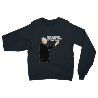 Buy navy Taxation is Robbery Rothbard Classic Adult Sweatshirt