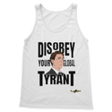Disobey Your Global Tyrant Trudeau Classic Adult Vest Top
