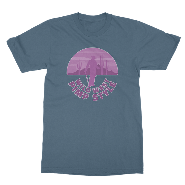 Wild West Pimp Style Classic Adult T-Shirt