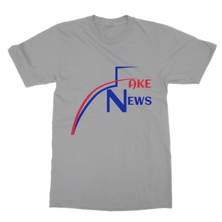 Buy light-grey Fake News Fraud Classic Adult T-Shirt