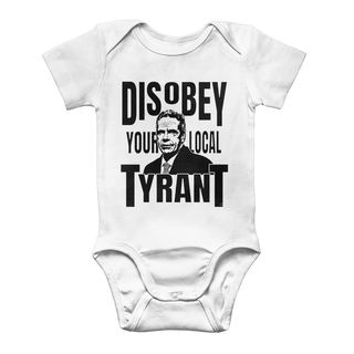 Buy white Disobey Cuomo Classic Baby Onesie Bodysuit
