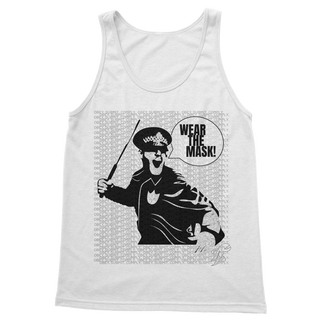 Buy white Wear the Mask Classic Adult Vest Top