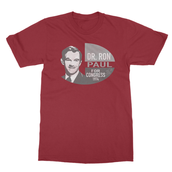 Ron Paul for Congress B&W Classic Adult T-Shirt