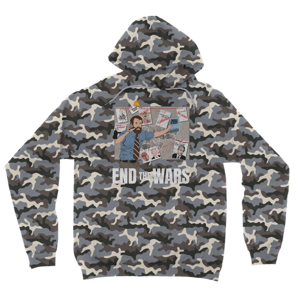 Pepe Scott Horton Camouflage Adult Hoodie