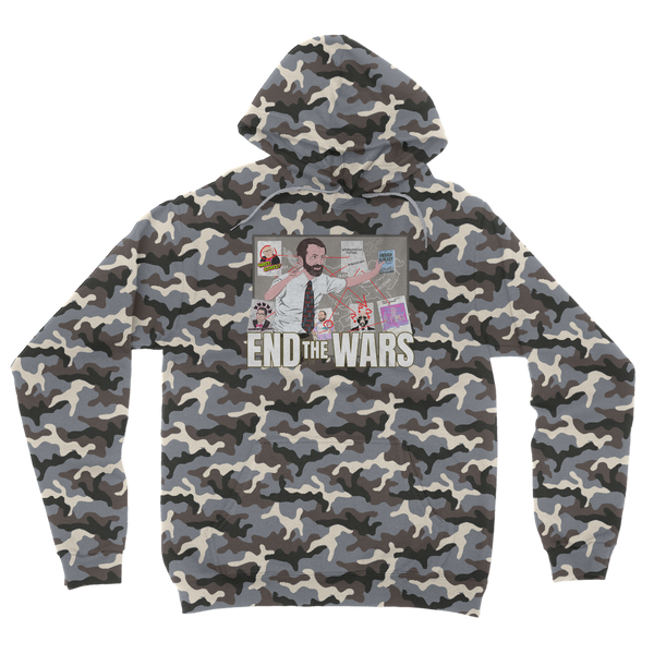 Pepe Scott Horton 2.0 Camouflage Adult Hoodie