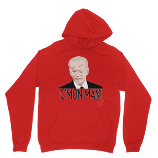 Buy red C’mon Man Biden Classic Adult Hoodie