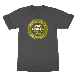 Buy dark-heather TopLobsta Retro logo Classic Adult T-Shirt