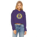 Thomas Swole Ladies Cropped Raw Edge Hoodie
