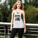 Disobey Cuomo Women's Loose Racerback Tank Top