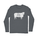 Obey. Submit. Comply. Cattle Classic Long Sleeve T-Shirt