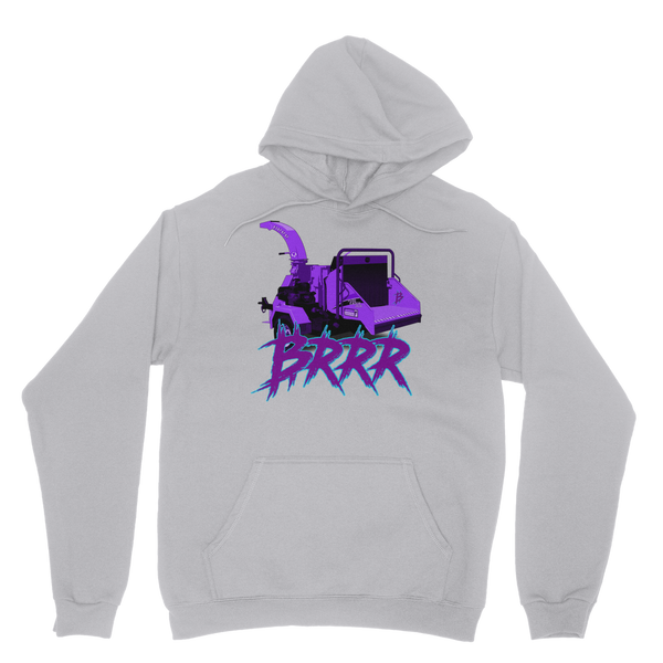 Wood chipper go BRRR BTC Classic Adult Hoodie