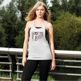 Buy light-grey Pepe Scott Horton 2.0 Women's Loose Racerback Tank Top