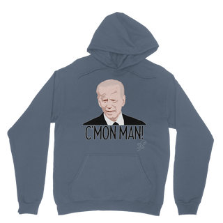 Buy airforce-blue C’mon Man Biden Classic Adult Hoodie