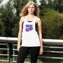 Okay Bundle-o-sticks Women's Loose Racerback Tank Top