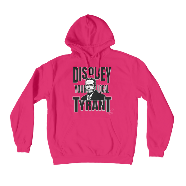Disobey Cuomo Premium Adult Hoodie