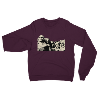 Buy burgundy Mount Trumpmore Classic Adult Sweatshirt