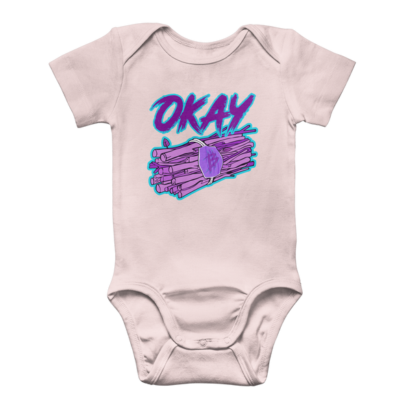 Okay Bundle-o-sticks Classic Baby Onesie Bodysuit