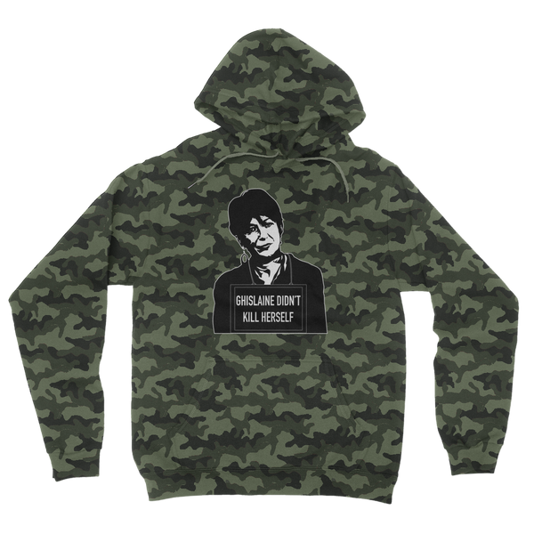 Ghislaine Didn't Camouflage Adult Hoodie