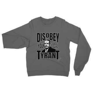 Buy dark-grey Disobey Cuomo Classic Adult Sweatshirt
