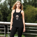 Mask-ception Biden Women's Loose Racerback Tank Top
