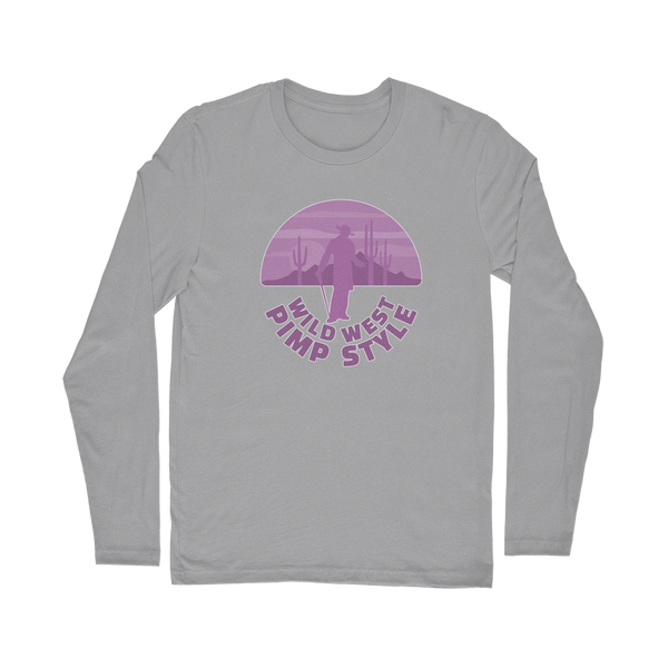 Wild West Pimp Style Classic Long Sleeve T-Shirt