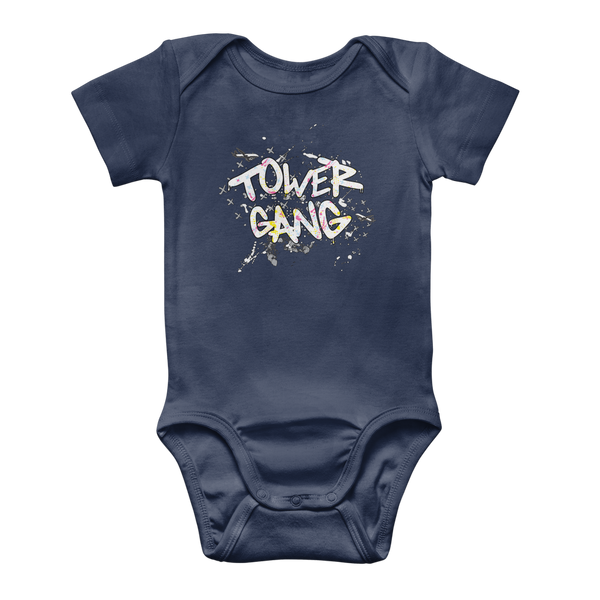 Tower Gang 2022 B&W Classic Baby Onesie Bodysuit