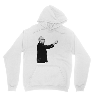 Buy white Taxation is Robbery Rothbard B&W Classic Adult Hoodie
