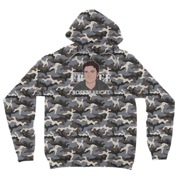 Free Ross Camouflage Adult Hoodie