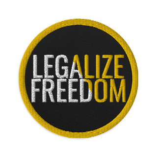 Legalize Freedom Embroidered patches