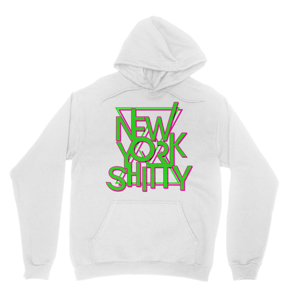 New York Shitty Retro Classic Adult Hoodie