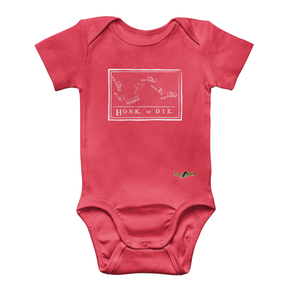 Honk or Die Classic Baby Onesie Bodysuit