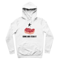 Come and Steak it Premium Adult Hoodie