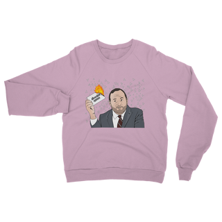 Buy light-pink Index Card of Allowable Opinion Classic Adult Sweatshirt