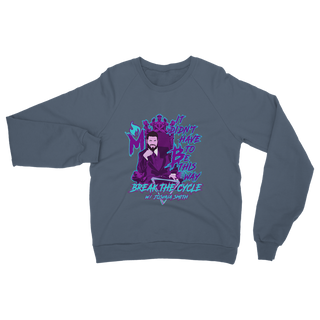 Buy airforce-blue It didn’t have to BTC Classic Adult Sweatshirt