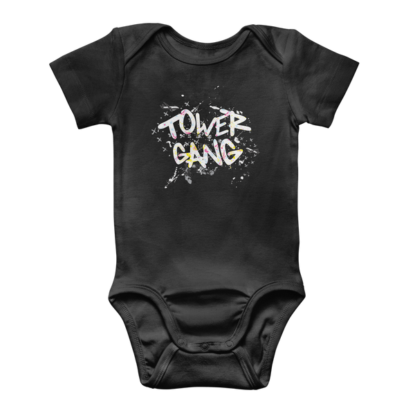 Tower Gang 2022 B&W Classic Baby Onesie Bodysuit