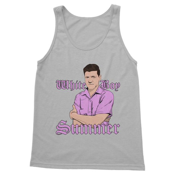 White Boy Summer Classic Adult Vest Top