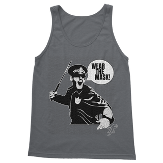 Buy dark-grey Wear the Mask Classic Adult Vest Top