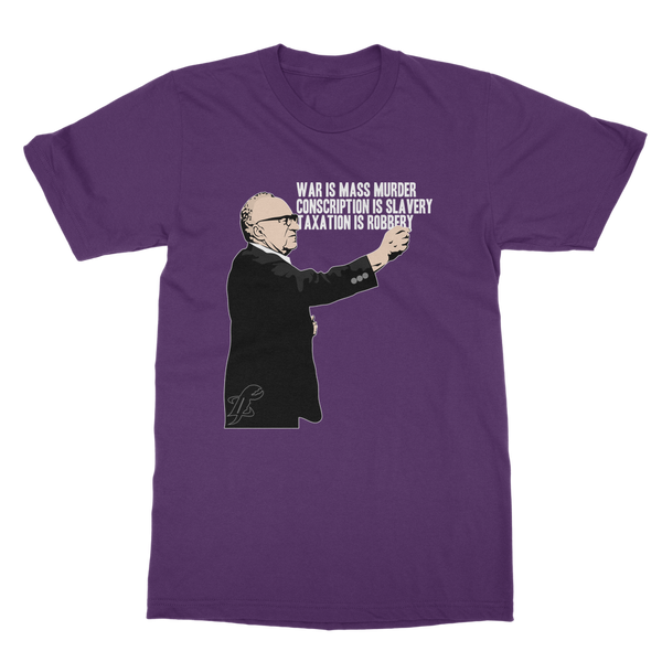 Taxation is Robbery Rothbard Classic Adult T-Shirt