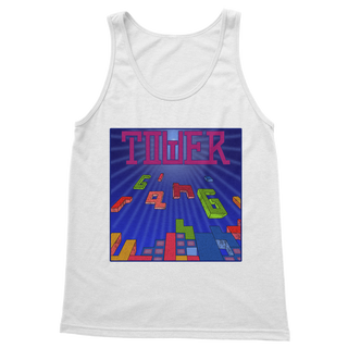 Buy white Tower Gang Classic Adult Vest Top