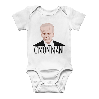 Buy white C’mon Man Biden Classic Baby Onesie Bodysuit