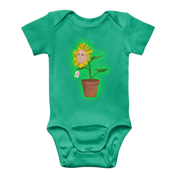 Obvious Plant Classic Baby Onesie Bodysuit