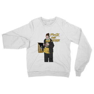 Buy white F*CK The State Classic Adult Sweatshirt