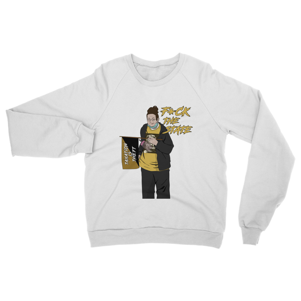 F*CK The State Classic Adult Sweatshirt
