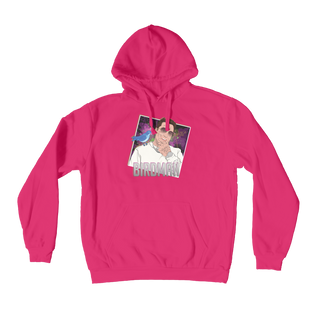 Buy hot-pink Birdman Premium Adult Hoodie