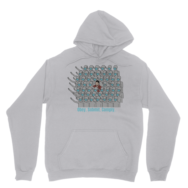 Stand Out obey. submit. comply Classic Adult Hoodie