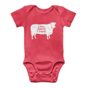 Obey. Submit. Comply. Cattle Classic Baby Onesie Bodysuit