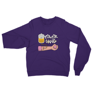 Buy purple Part of the Plasma Tower Gang Classic Adult Sweatshirt