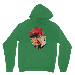 Buy kelly-green Joker Trump Classic Adult Hoodie