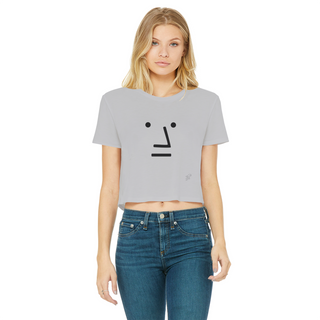 NPC. Classic Women's Cropped Raw Edge T-Shirt