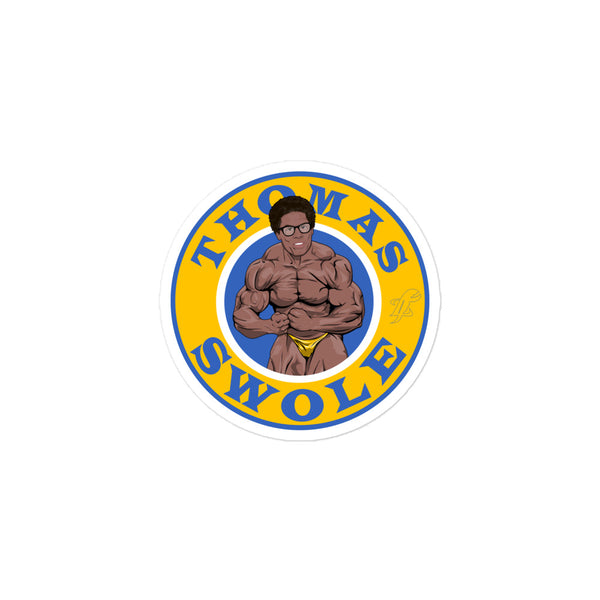 Thomas Swole Bubble-free stickers